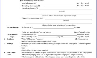 Labor Supply Contract Agreement Sample