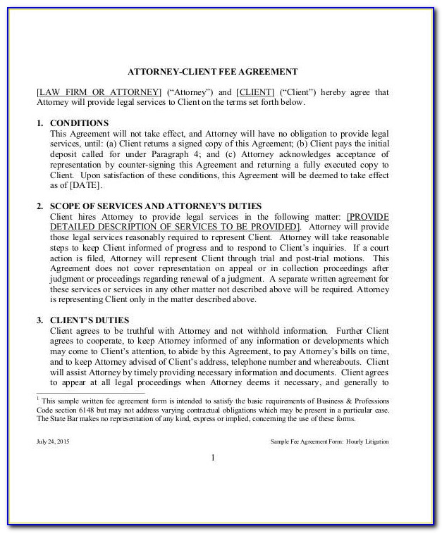 Real Estate Consulting Fee Agreement Template