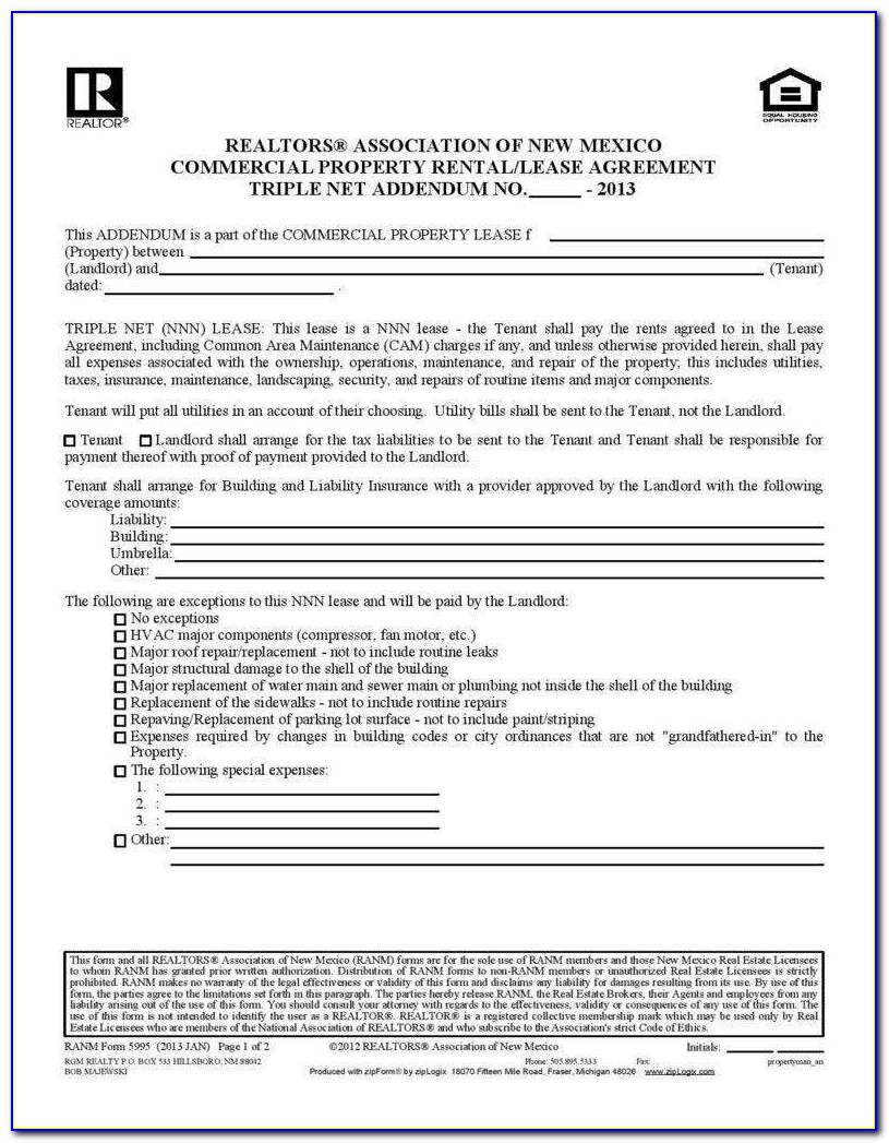 Standard Commercial Building Lease Agreement