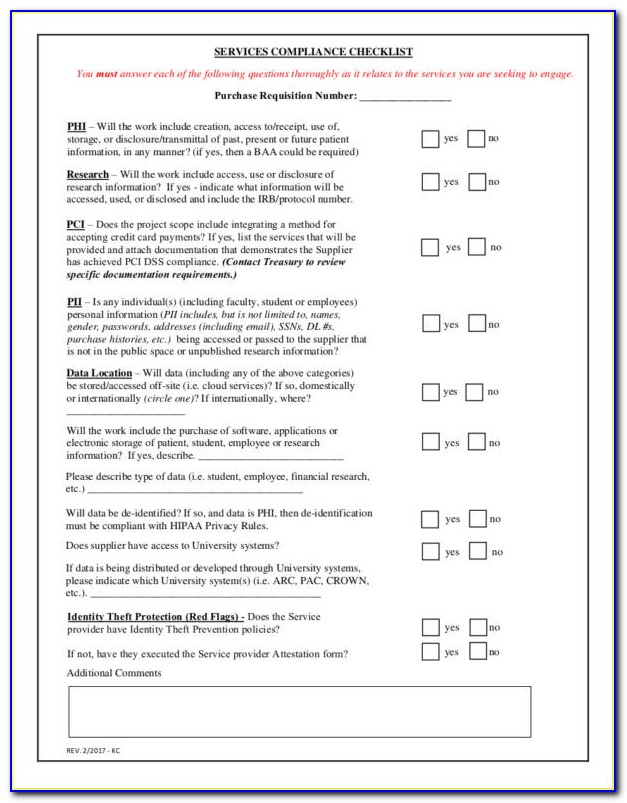 Ubo Compliance Audit Checklist Template