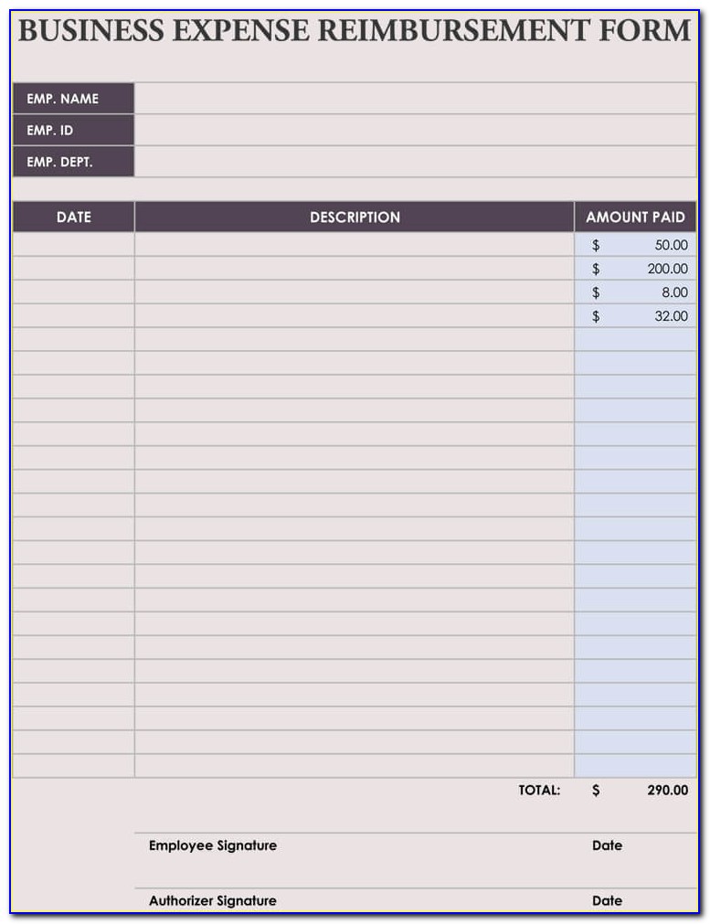 Business Budget Spreadsheet Example