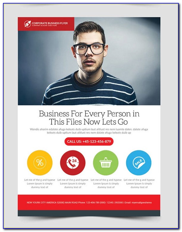 Business Flyer Template Photoshop Free