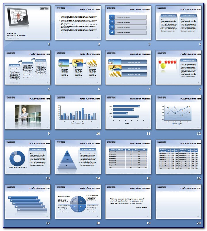 Business Plan Powerpoint Template Download