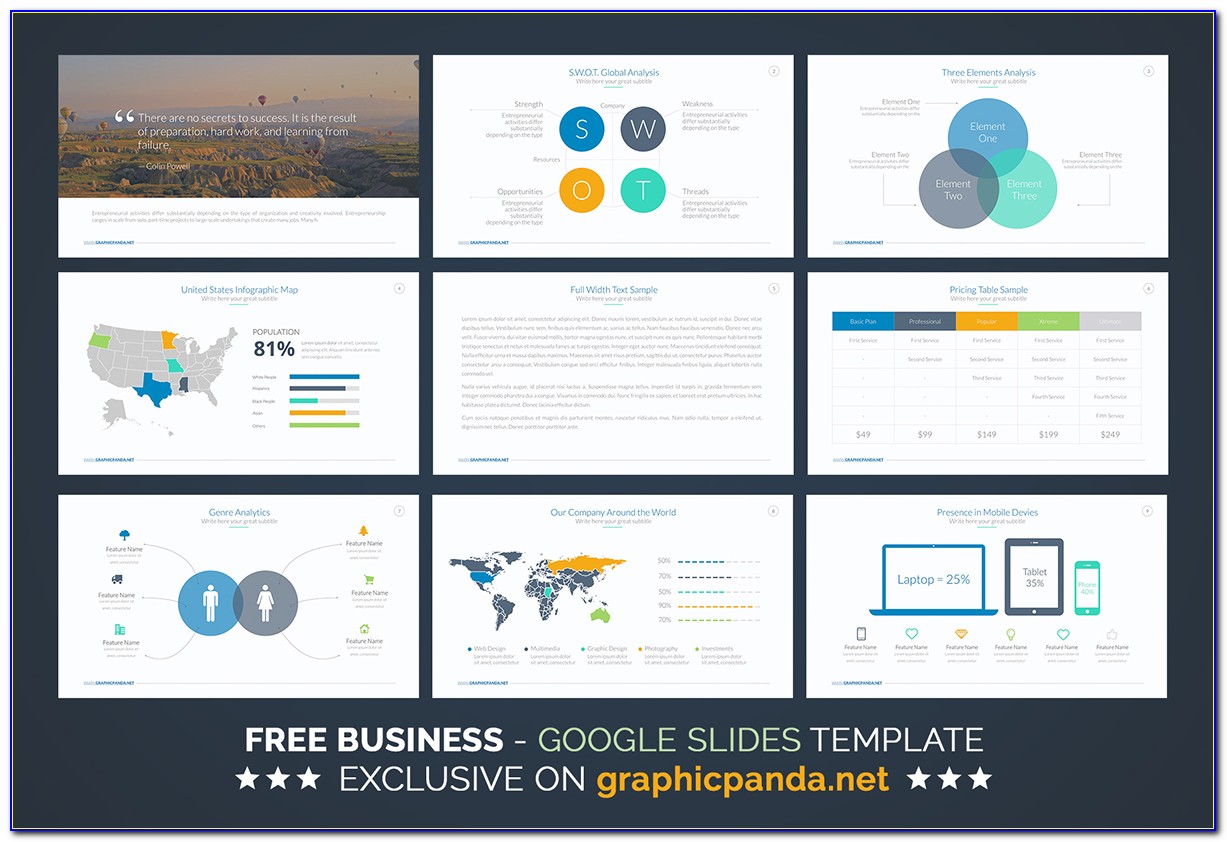Business Plan Powerpoint Templates Free