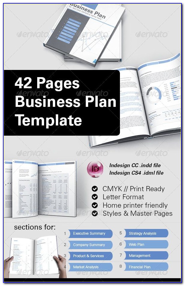 Business Plan Template Adobe Indesign