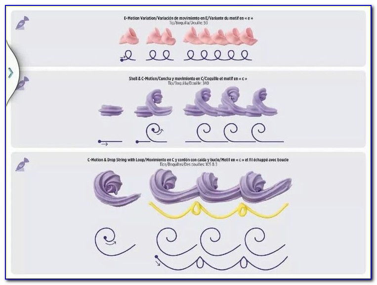 Cake Decorating Piping Practice Templates