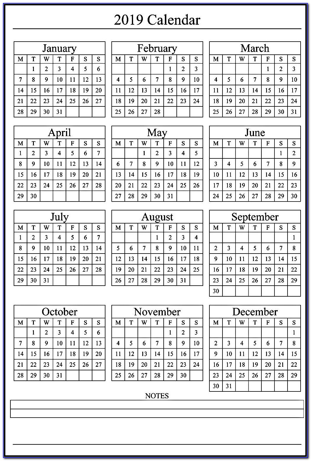 Calendar Creator Templates Free