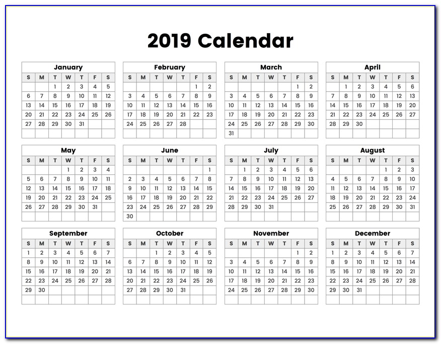 Calendar Week At A Glance Printable