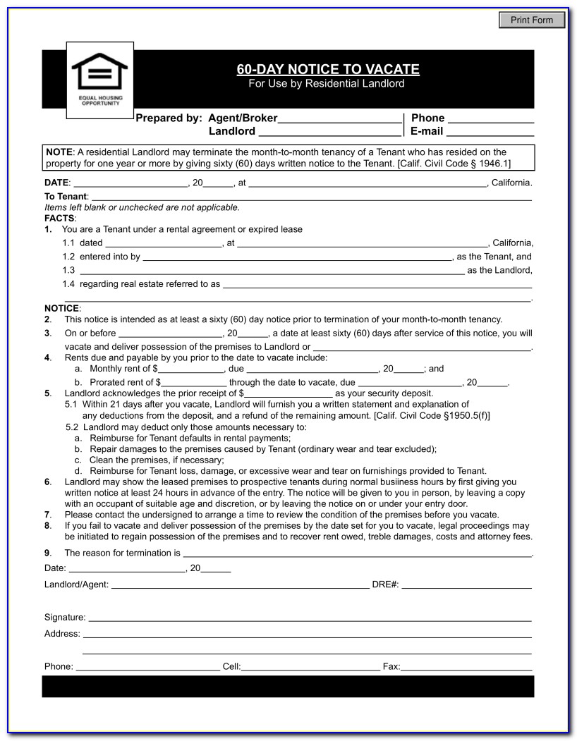 California Job Application Form Template