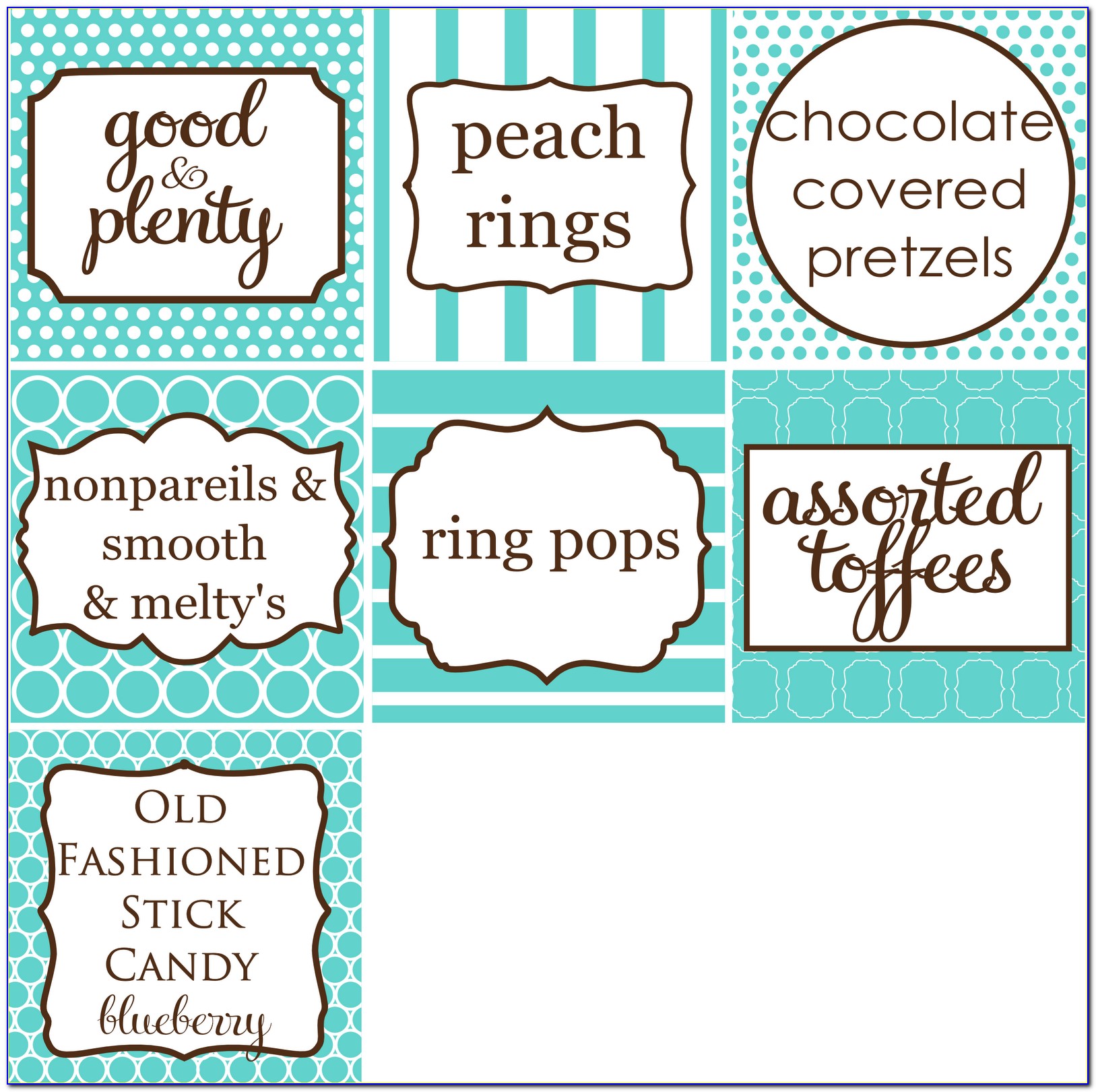 Candy Bar Wrapper Templates Free