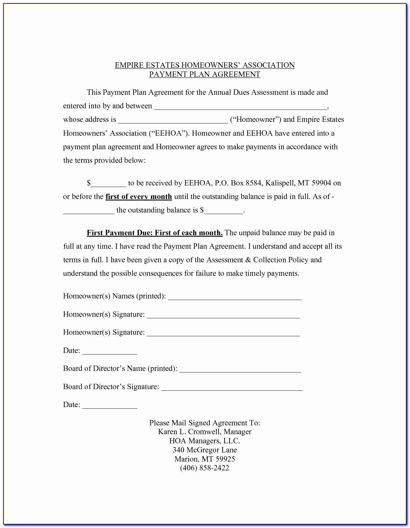 Car Accident Settlement Agreement Form Pdf
