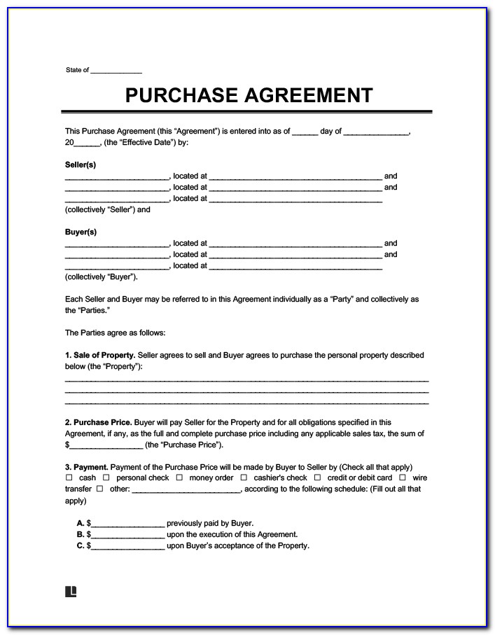 Car Buyer And Seller Agreement Sample