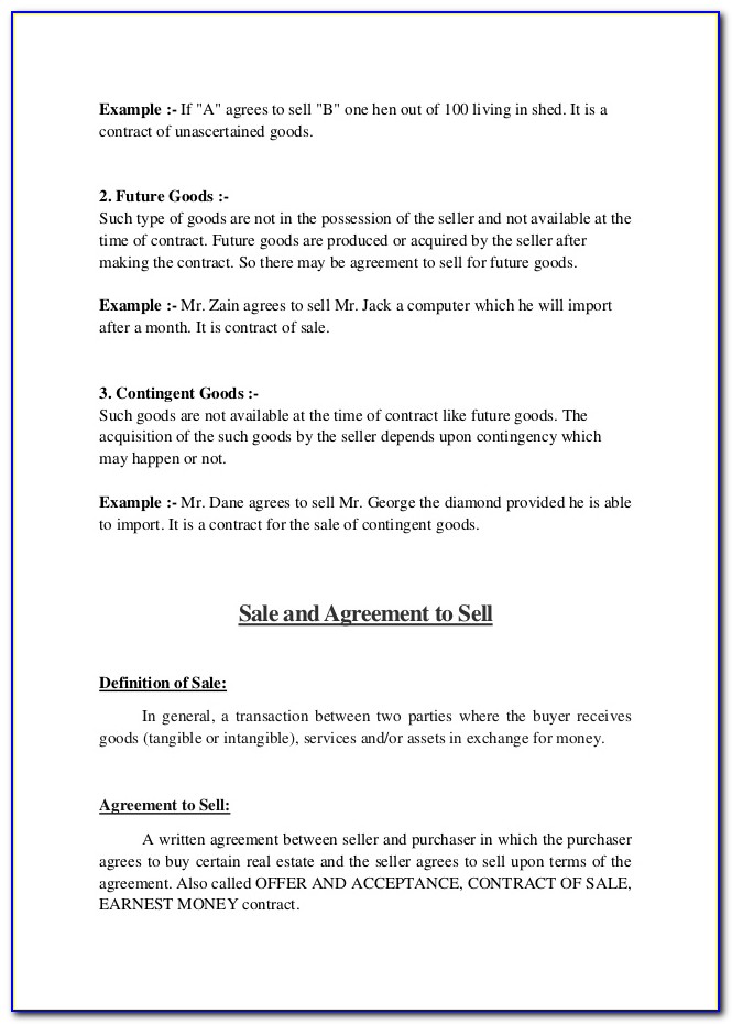 Car Buyer Seller Agreement Form