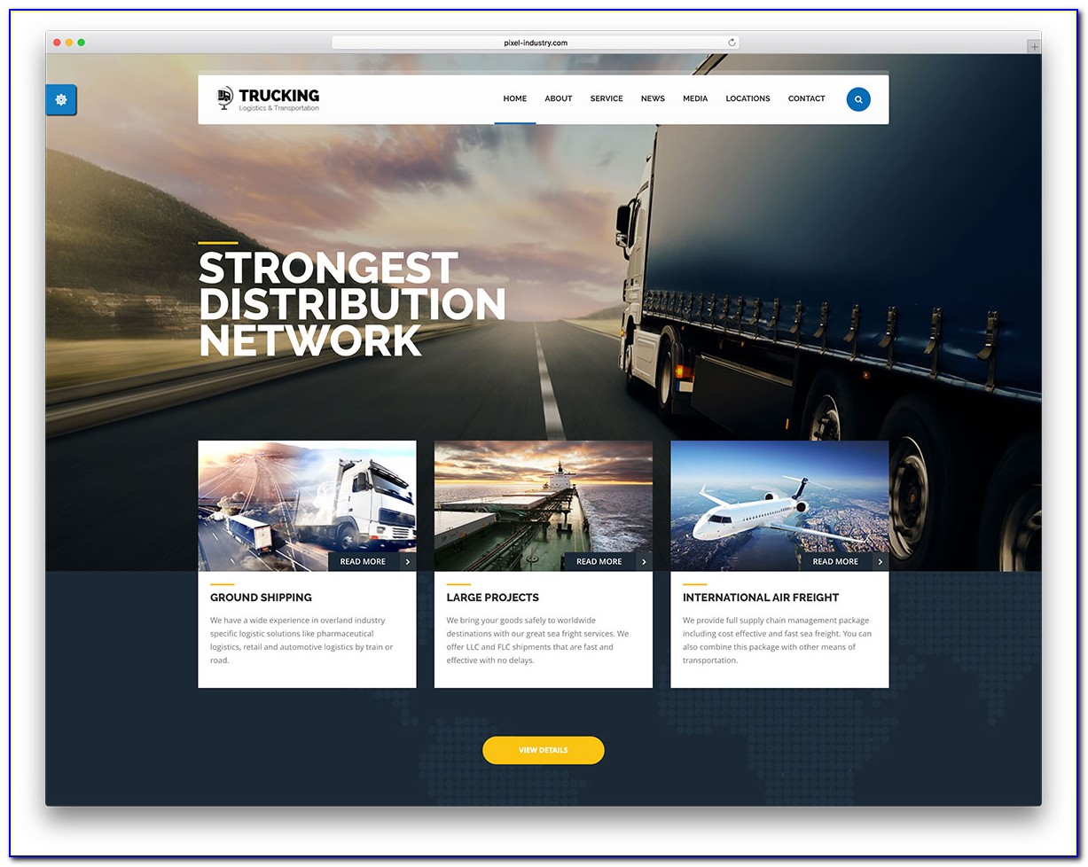 Cargo Web Templates Free Download