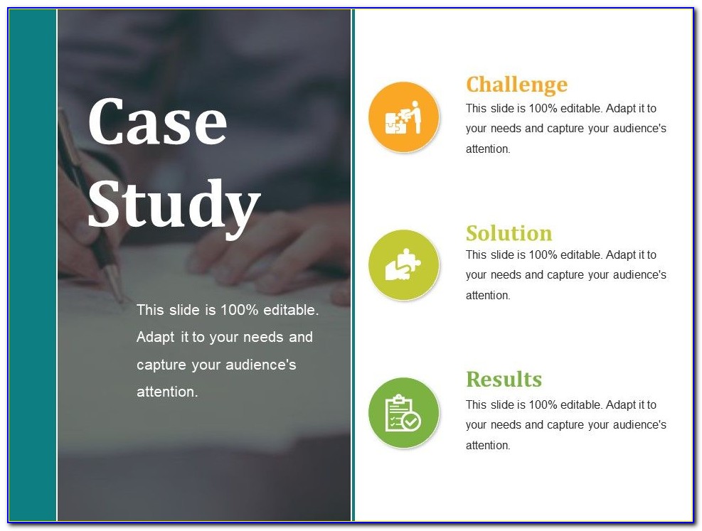 Case Study Powerpoint Template Free
