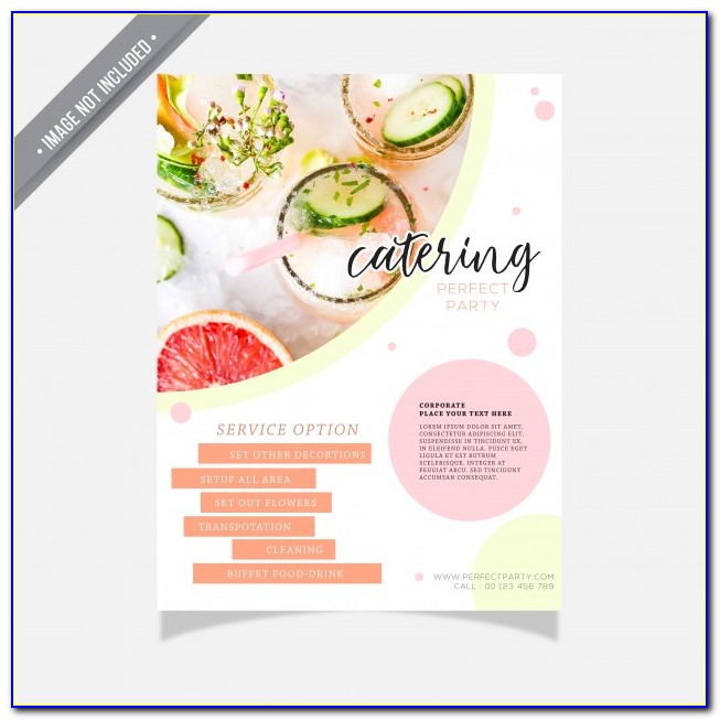 Catering Booking Form Template