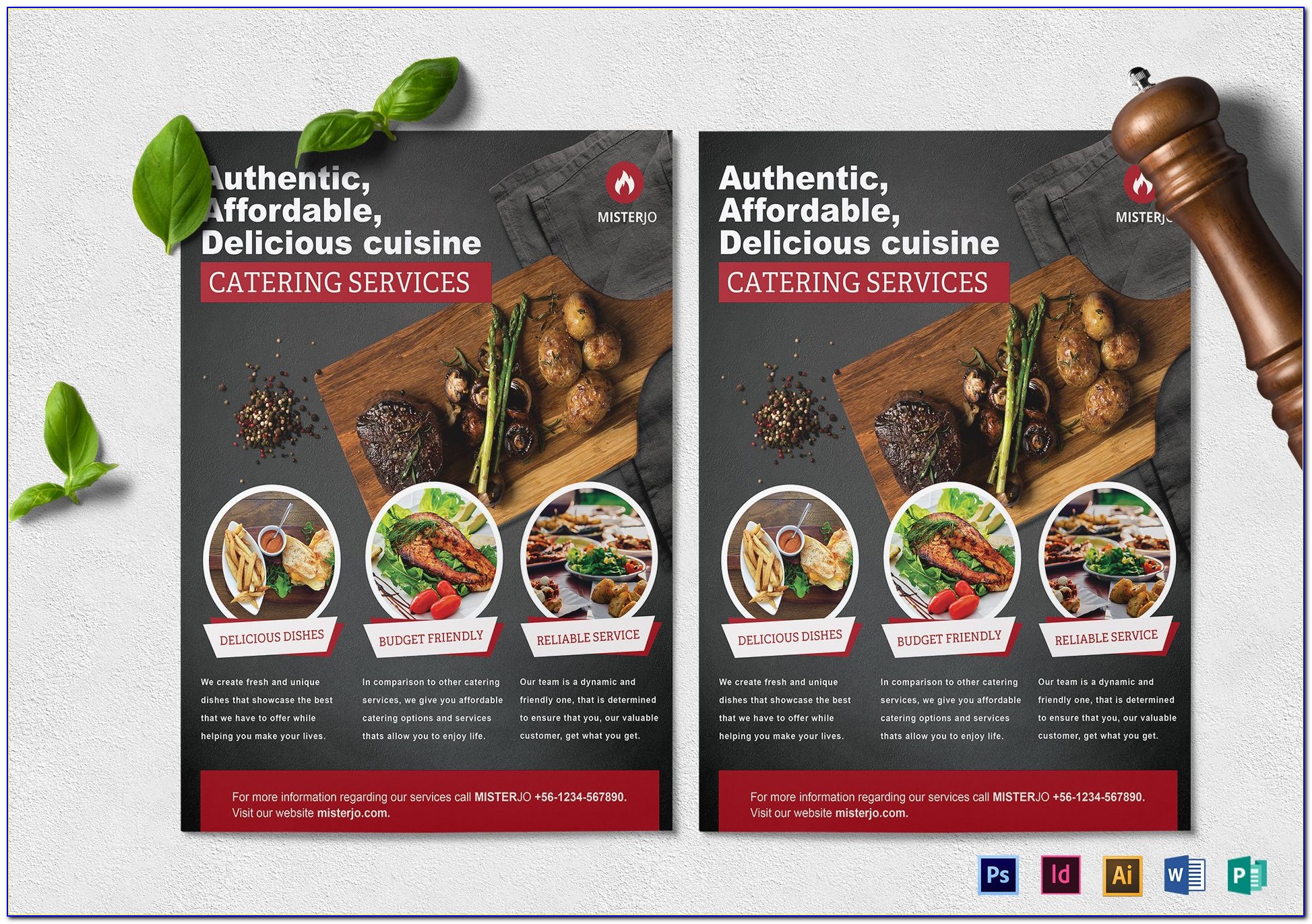Catering Flyers Templates Free