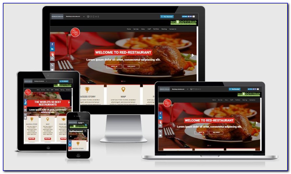 Catering Website Templates Html5 Free Download