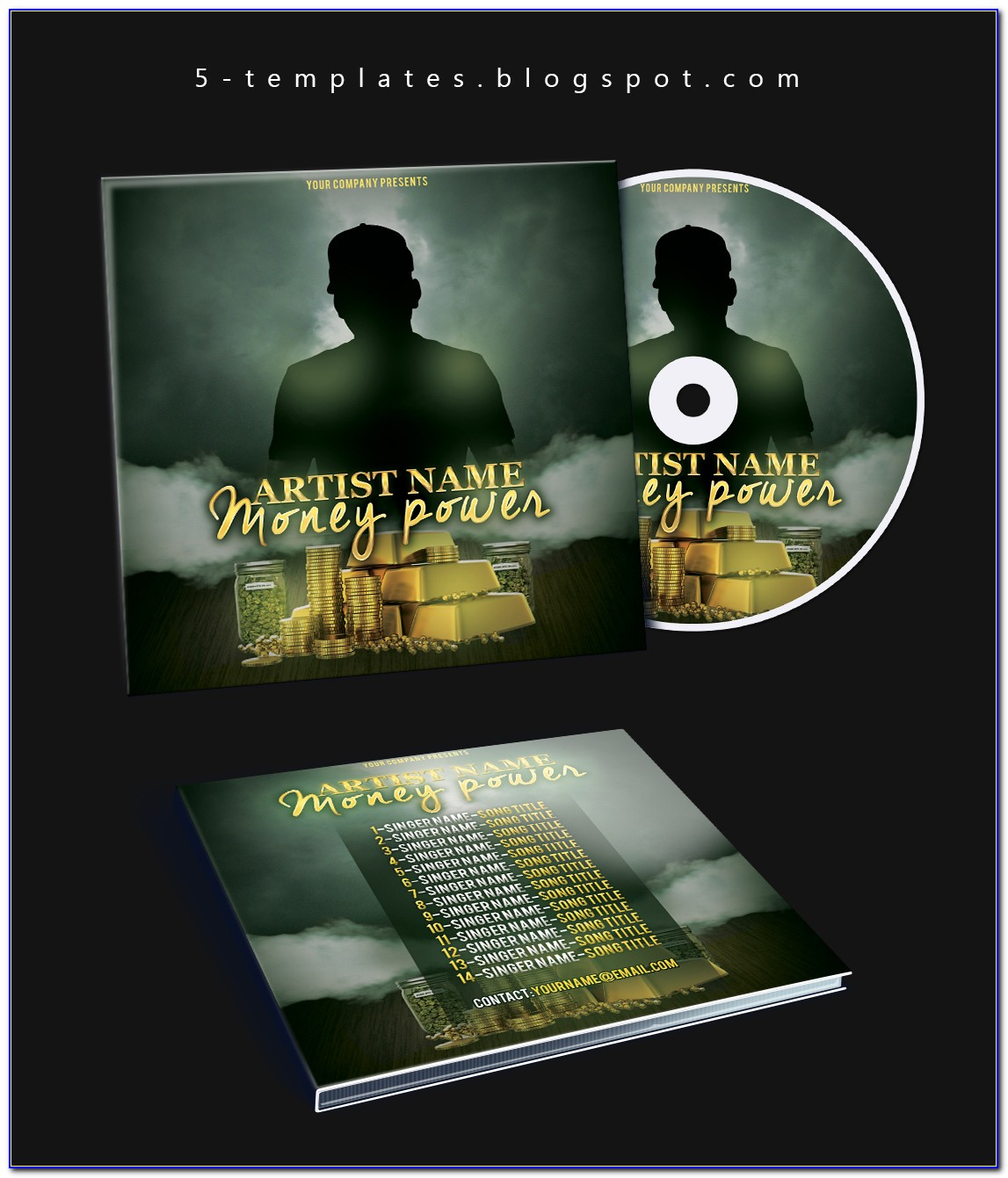 Cd Covers Template Free Download