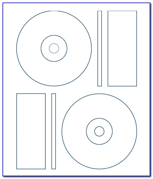 Cd Label Template For Photoshop