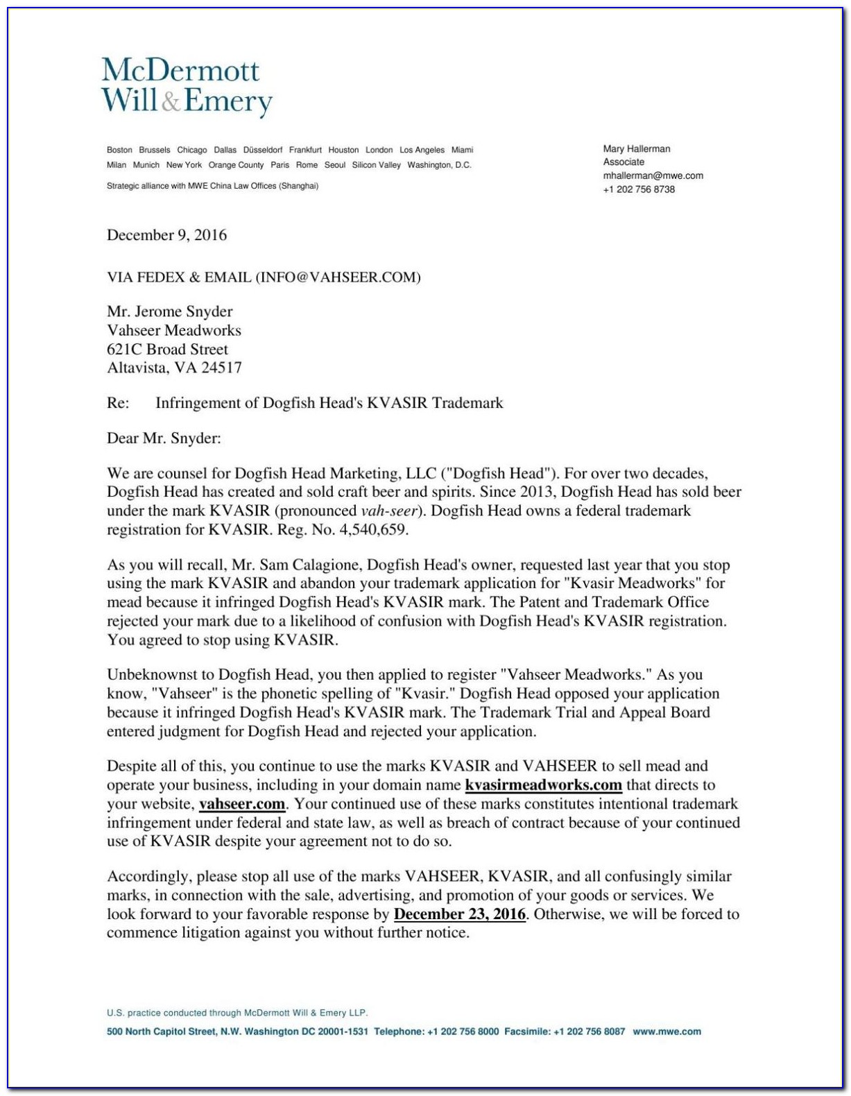 Cease And Desist Letter Template Uk Free
