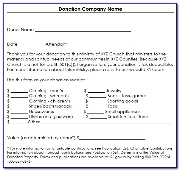 Charitable Donation Acknowledgement Letter Sample
