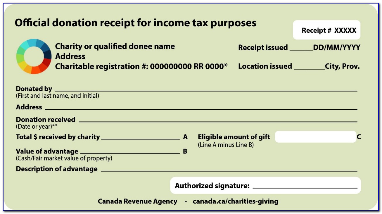 Charity Donation Form Sample