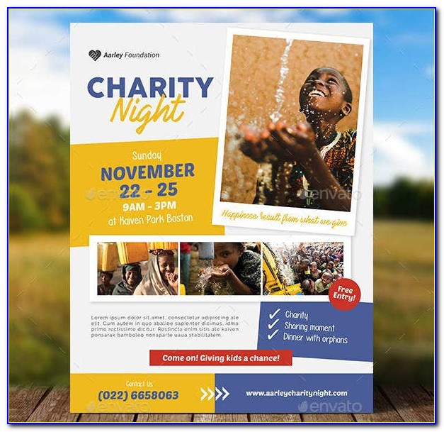 Charity Donations Letter Templates