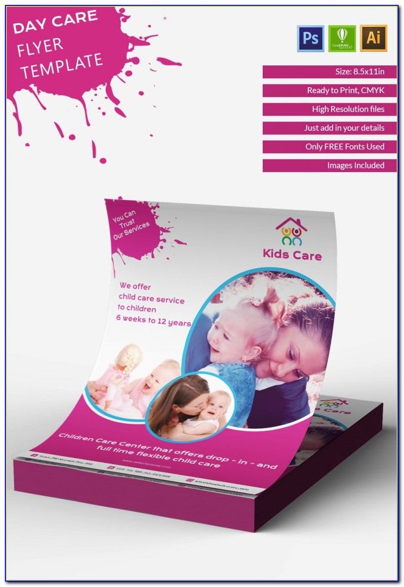 Child Care Flyer Examples