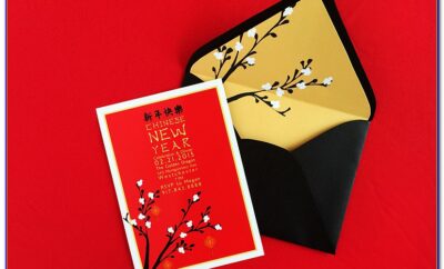 Chinese Birthday Invitation Template