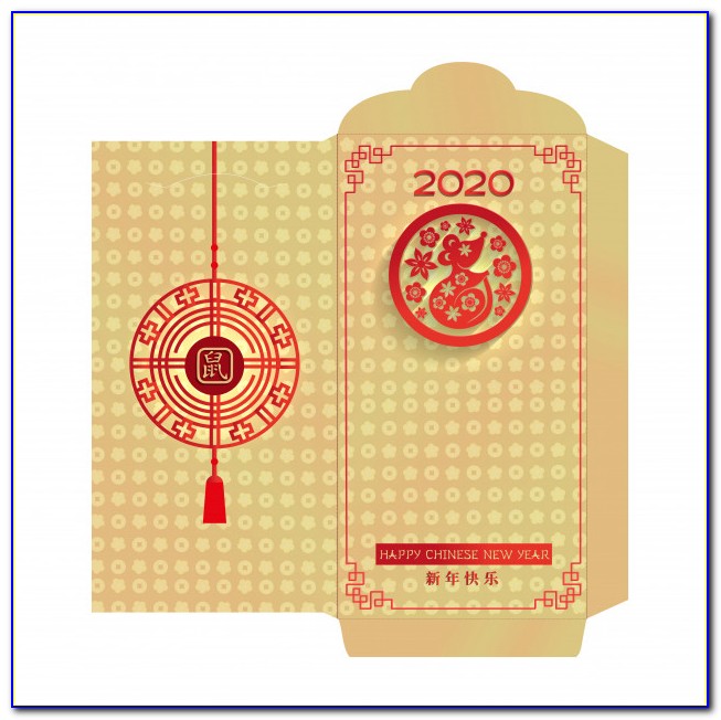 Chinese Money Envelope Template