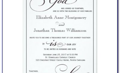 Christian Marriage Certificate Template