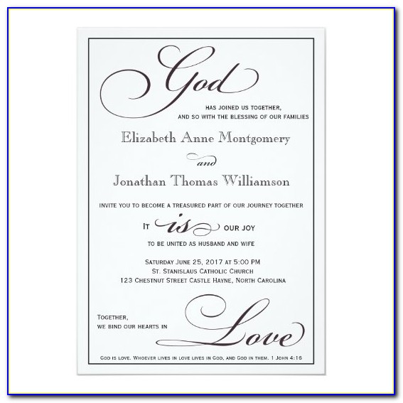 Christian Marriage Certificate Template