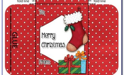 Christmas Cash Envelope Template