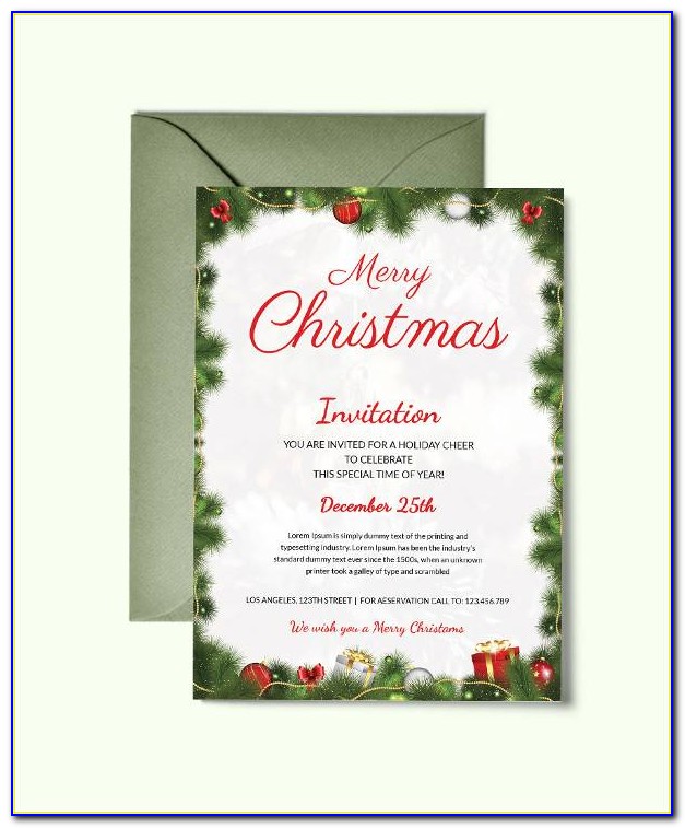 Christmas Cookbook Cover Template