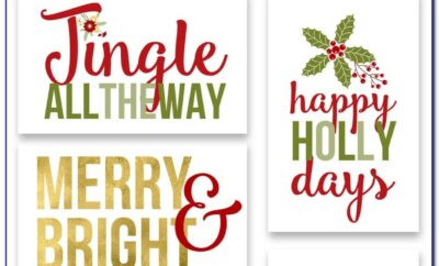 Christmas Gift Tags Free Printable Personalized