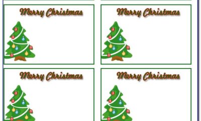 Christmas Gift Tags Templates Free Download