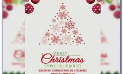 Christmas Invitation Template Printable Free
