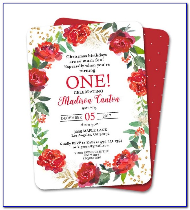 Christmas Invitation Templates Free Download Word