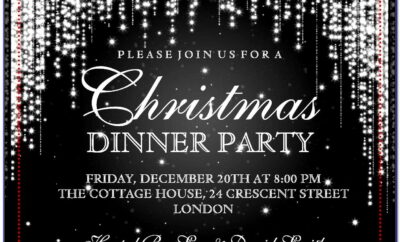 Christmas Party Invitation Template Free Word