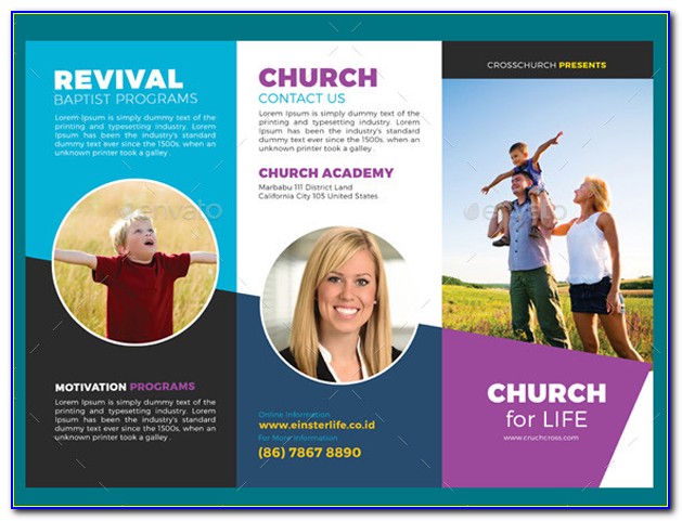Church Brochures Templates Free