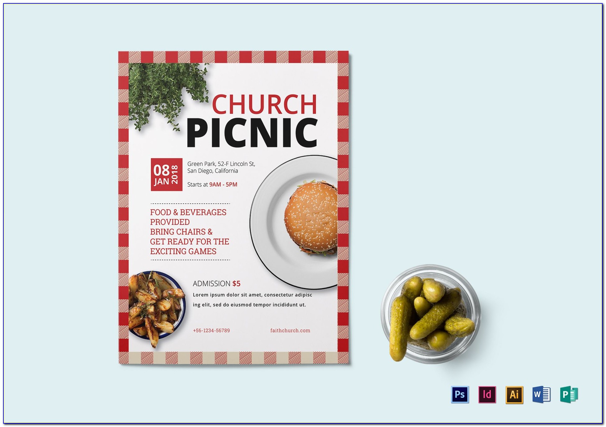 Church Easter Flyer Templates Free