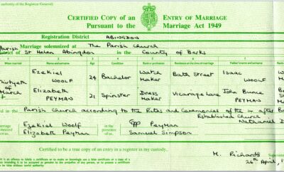 Church Marriage Certificate Templates
