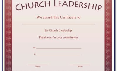 Church Membership Form Template Sample