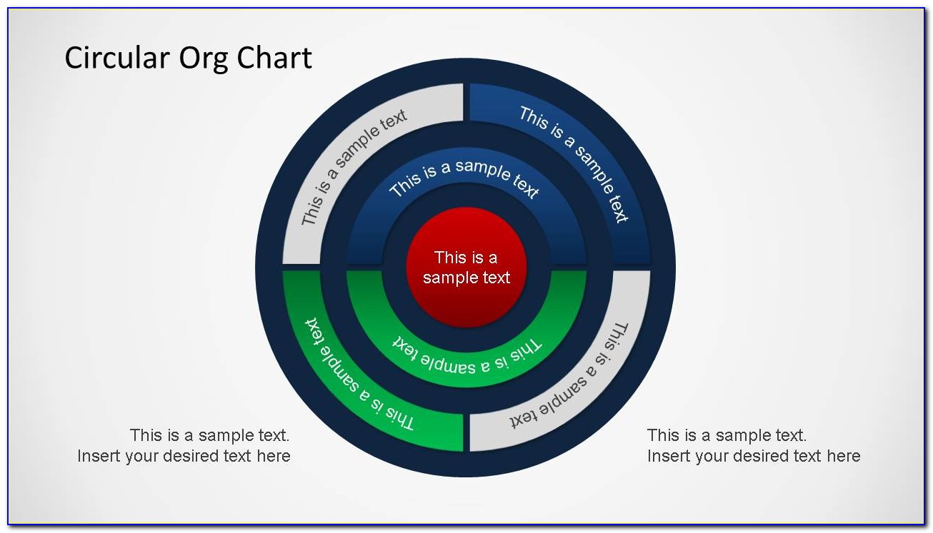 Circular Org Chart Template Powerpoint