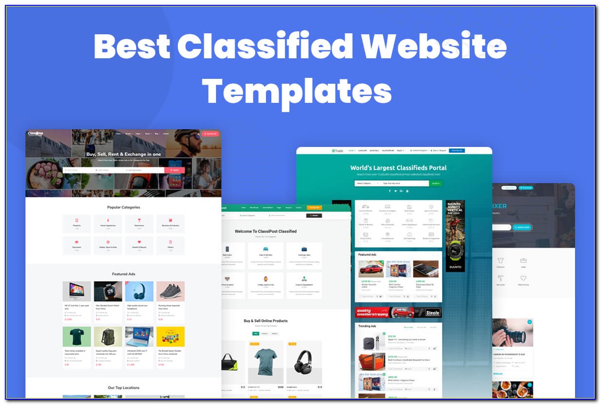 Classified Ads Template Html