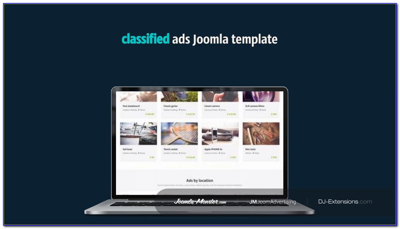 Classified Ads Template Joomla