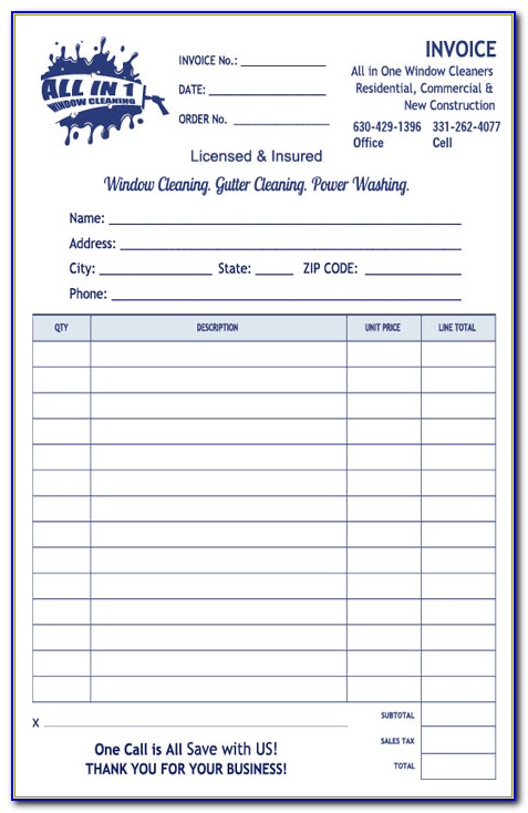 Cleaning Service Checklist Form