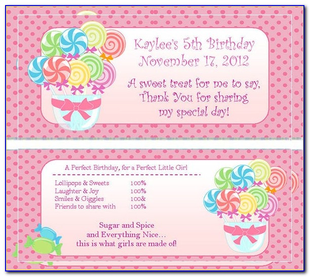 Free Candy Wrapper Templates Printables