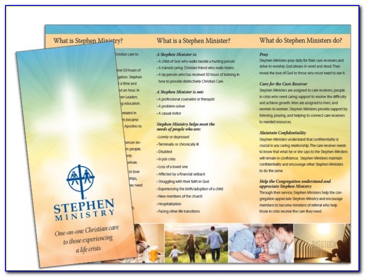 Free Church Welcome Brochure Templates